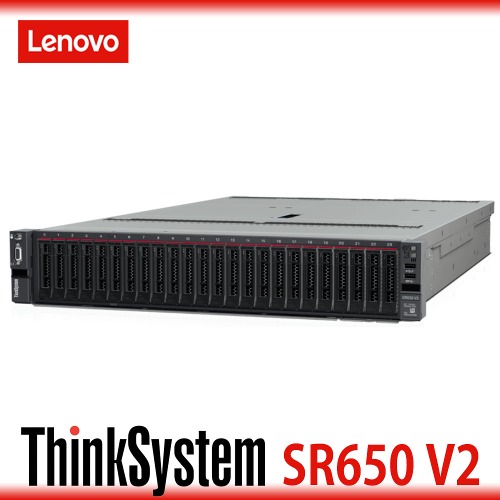레노버 2U 서버 ThinkSystem SR650 V2 Xeon Gold 6330 28C 2.0GHz 16GB 4LFF