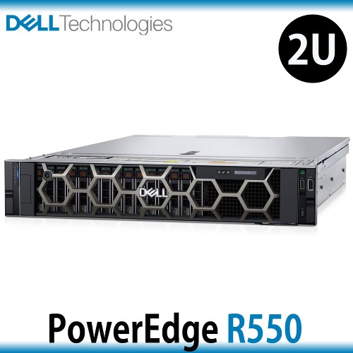 Dell PowerEdge R550 2U 서버 Xeon Gold 5318Y 2.1GHz 24C 기본사양